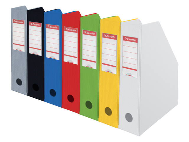 Tijdschriftencassette Esselte VIVIDA opvwbr A4 zw