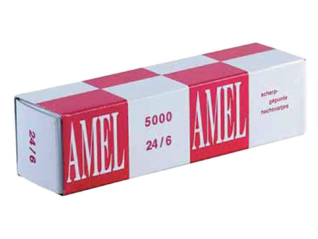 Nieten Rapid amel 24/6 Verkoperd 5000st