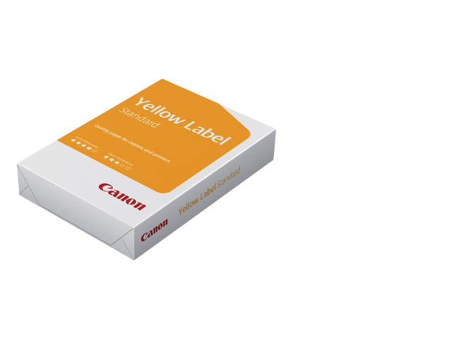 Kopieerpapier Yellow Label Standaard A4 80gr wit
