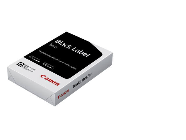 Kopieerpapier Black Label Zero A4 75gr