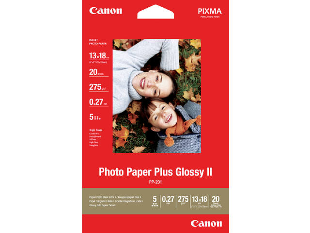 Fotopapier Canon PP-201 13cmx18cm 260gr glans