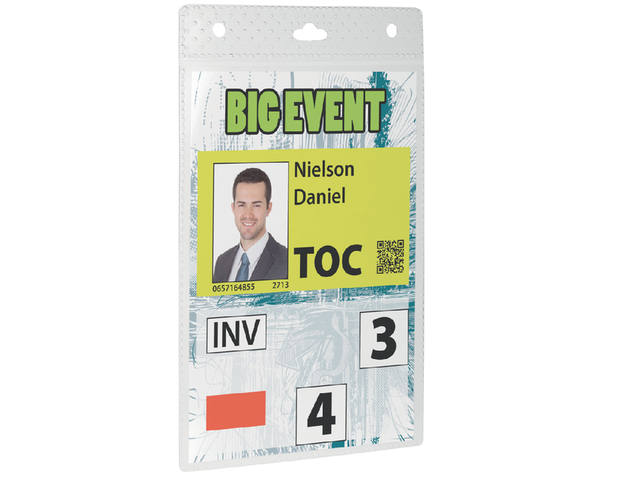 Badge Durable evenementen A6 zonder koord 20st