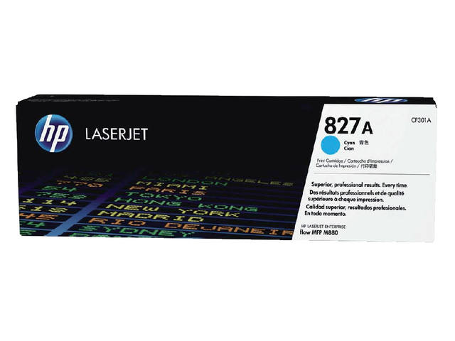 Tonercartridge HP CF301A 827A blauw