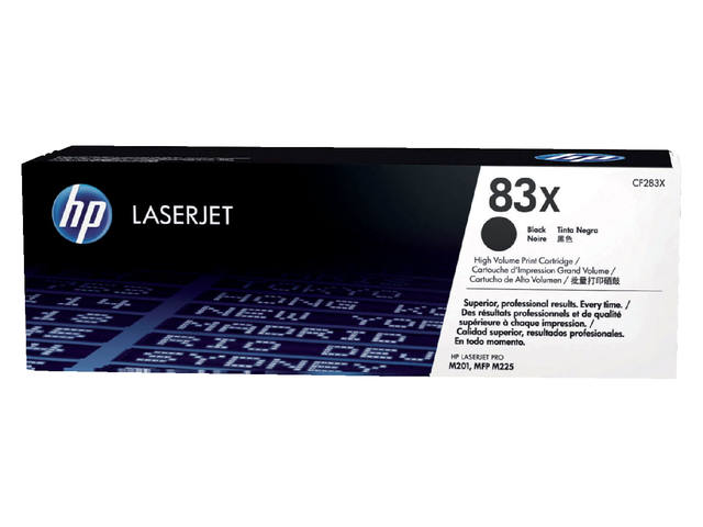 Tonercartridge HP CF283X 83X zwart