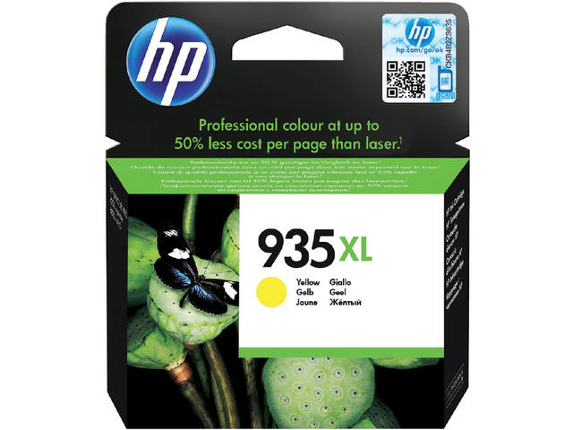 Inktcartridge HP C2P26AE 935XL geel