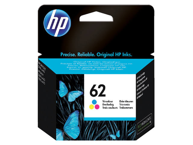 Inktcartridge HP C2P06AE 62 kleur