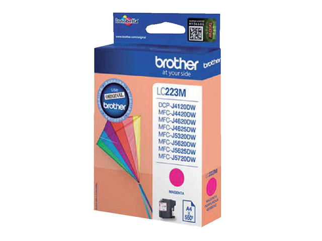 Inktcartridge Brother LC-223M rood