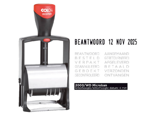 Stempel Colop Heavy Duty 2000WD 12 teksten