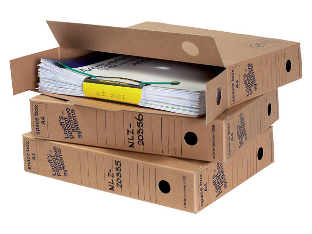 Archiefdoos Loeff space box 4550 A4 320x240x60mm