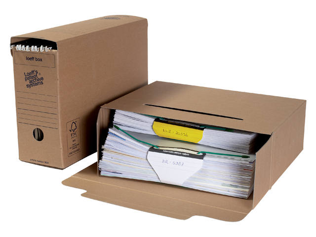 Archiefdoos Loeff 3030 folio 370x260x115mm