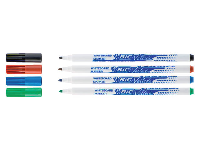 Whiteboardmarker Bic 1721 rond F assorti