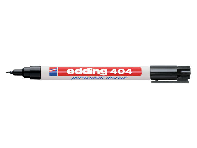 Viltstift eddING 404 rond 0.75mm zwart