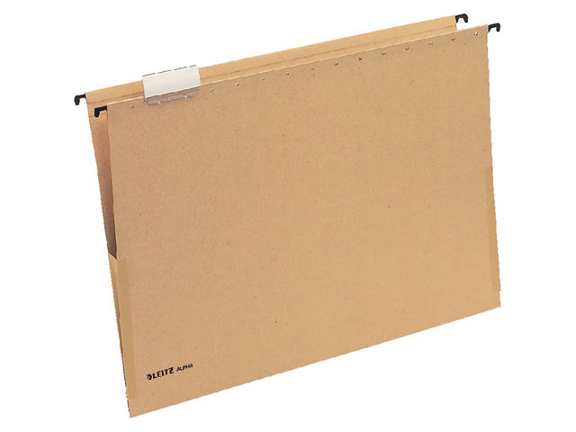 Hangmap Leitz Alpha  A3 balg v-bodem natuurbruin