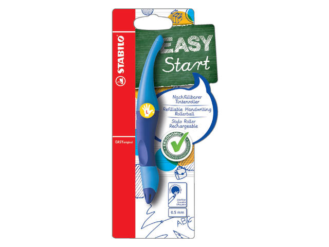 Rollerpen STABILO Easyoriginal links M dbl/lblauw