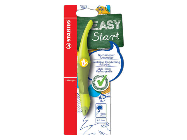 Rollerpen STABILO Easyoriginal links M lim/groen