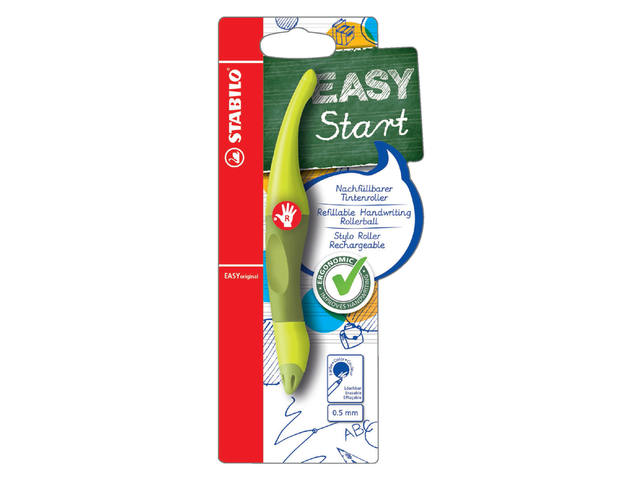 Rollerpen STABILO Easyoriginal rechts M lim/groen