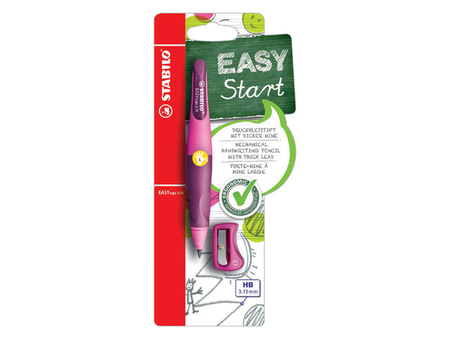 Vulpotlood STABILO Easyergo HB 3.15mm links rz/li