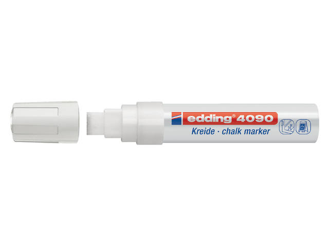 Krijtstift edding 4090 window blok 4-15mm wit