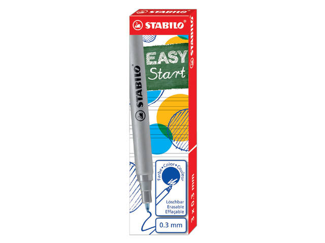 Rollerpenvulling STABILO Easyoriginal F 3st blauw