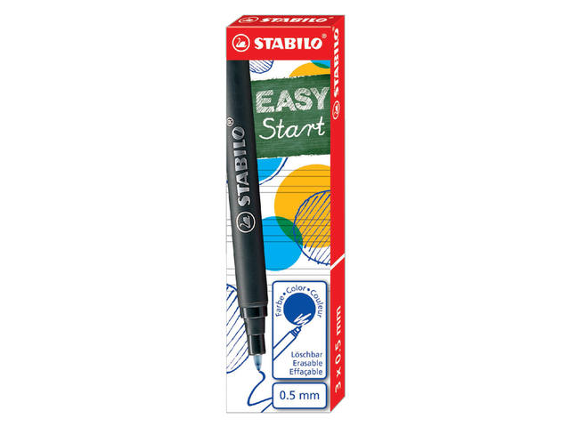 Rollerpenvulling STABILO Easyoriginal M 3st blauw