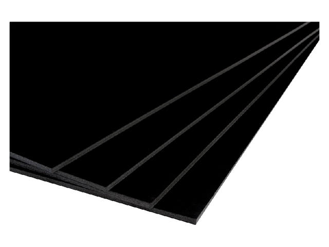 Foamboard A4 2-zijdig 5mm zwart