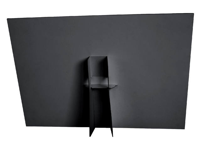 Foamboard steun A3 178X190mm zwart