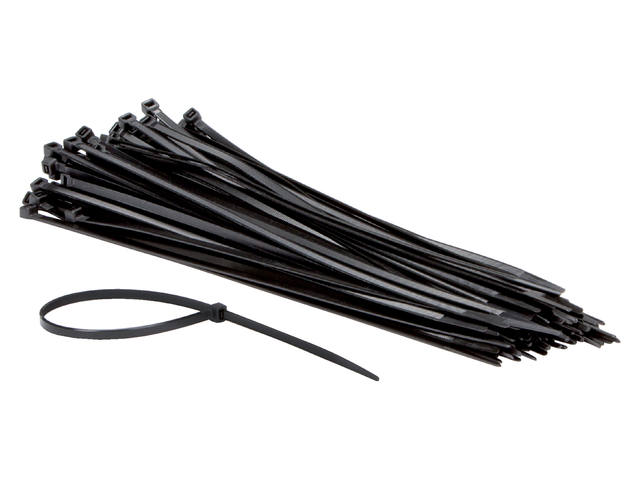 Kabelbinders IEZZY nylon 4.8x300mm D 81mm zwart