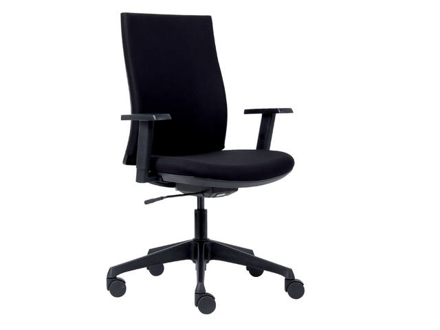 Bureaustoel Euroseats Canillo 001 zwart