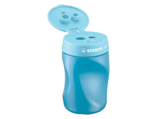Puntenslijper STABILO Easy 4501 links blauw