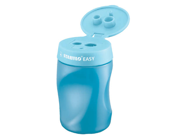 Puntenslijper STABILO Easy 4502 rechts blauw