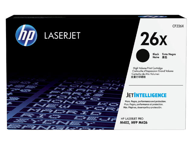 Tonercartridge HP CF226X 26X zwart