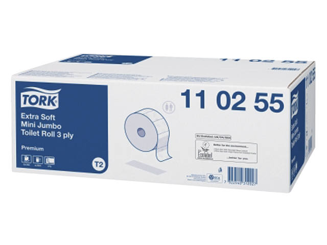 Toiletpapier Tork T2 Premium jumbo klein 3laags