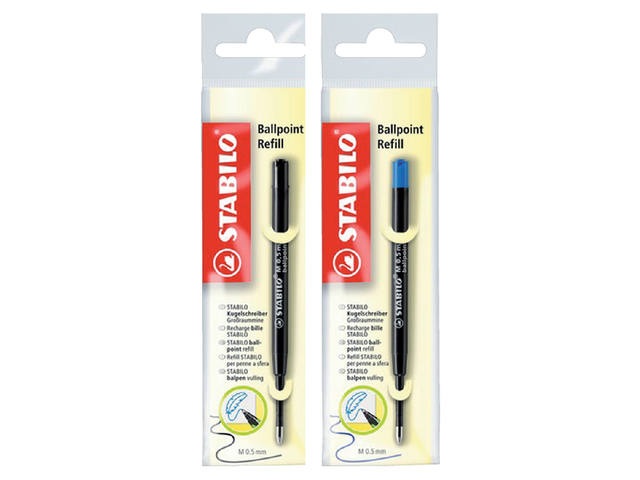 Balpenvulling STABILO standaard M blauw