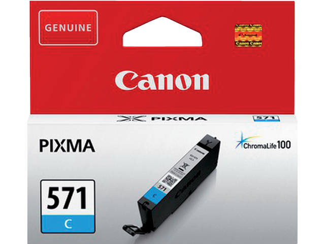 Inktcartridge Canon CLI-571 blauw