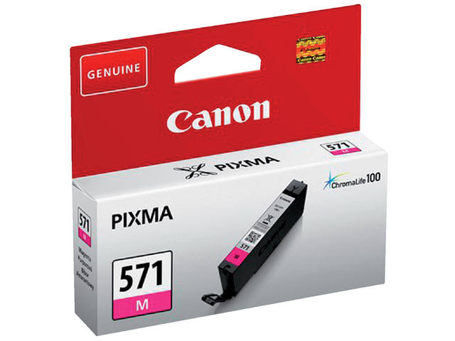 Inktcartridge Canon CLI-571 rood