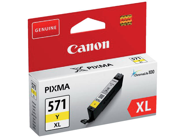 Inktcartridge Canon CLI-571XL  geel