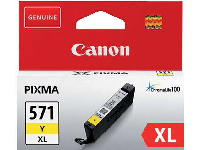 Inktcartridge Canon CLI-571XL  geel