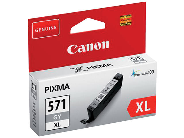 Inktcartridge Canon CLI-571XL  grijs
