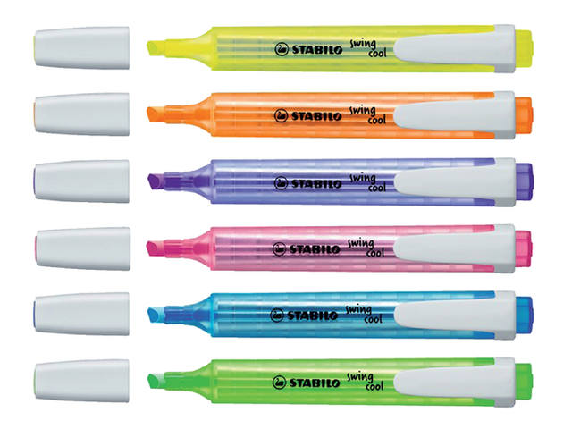 Markeerstift STABILO Swing cool 275/31 blauw