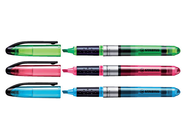 Markeerstift STABILO Navigator 545/56 roze