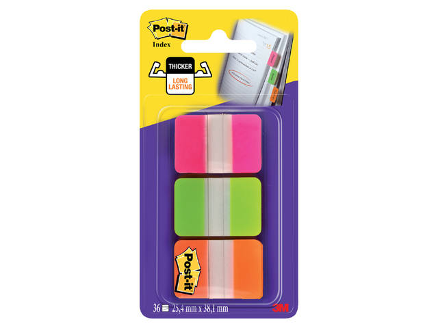 Indextabs Post-it 686GOT 25.4x38mm strong rz gn