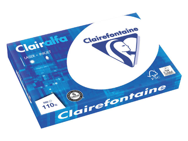 Kopieerpapier Clairefontaine Clairalfa A3 110gr wt