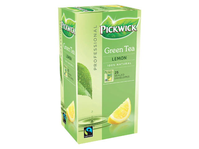 Thee Pickwick Fair Trade green lemon 25x1.5gr