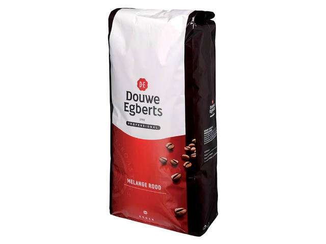 Koffie Douwe Egberts bonen Melange Rood 3kg