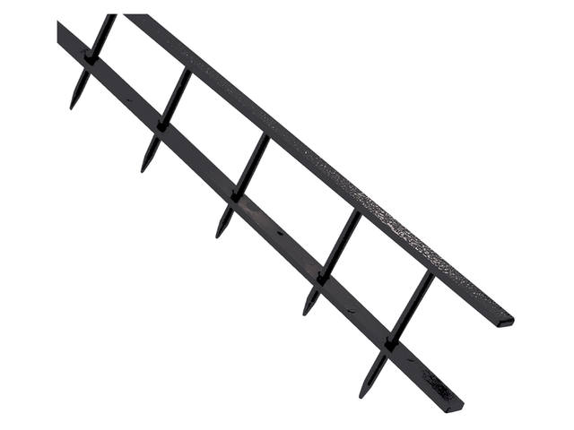 Surebindstrip 25mm 10pins zwart