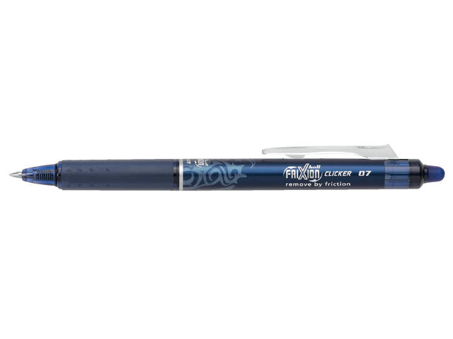Rollerpen PILOT friXion BLRT-FR7 clicker M blauwzw
