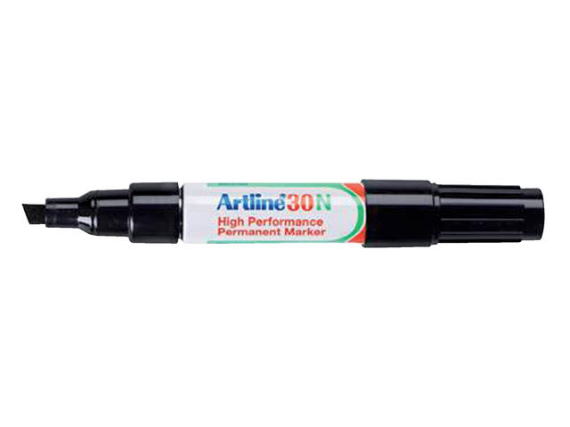 Viltstift Artline 30 schuin 2-5mm zwart