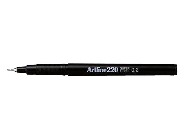 Fineliner Artline 220 rond SF zwart