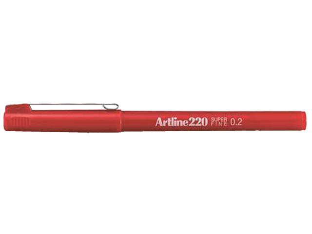Fineliner Artline 220 rond SF rood