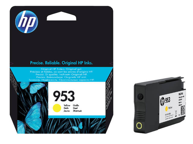 Inktcartridge HP F6U14AE 953 geel